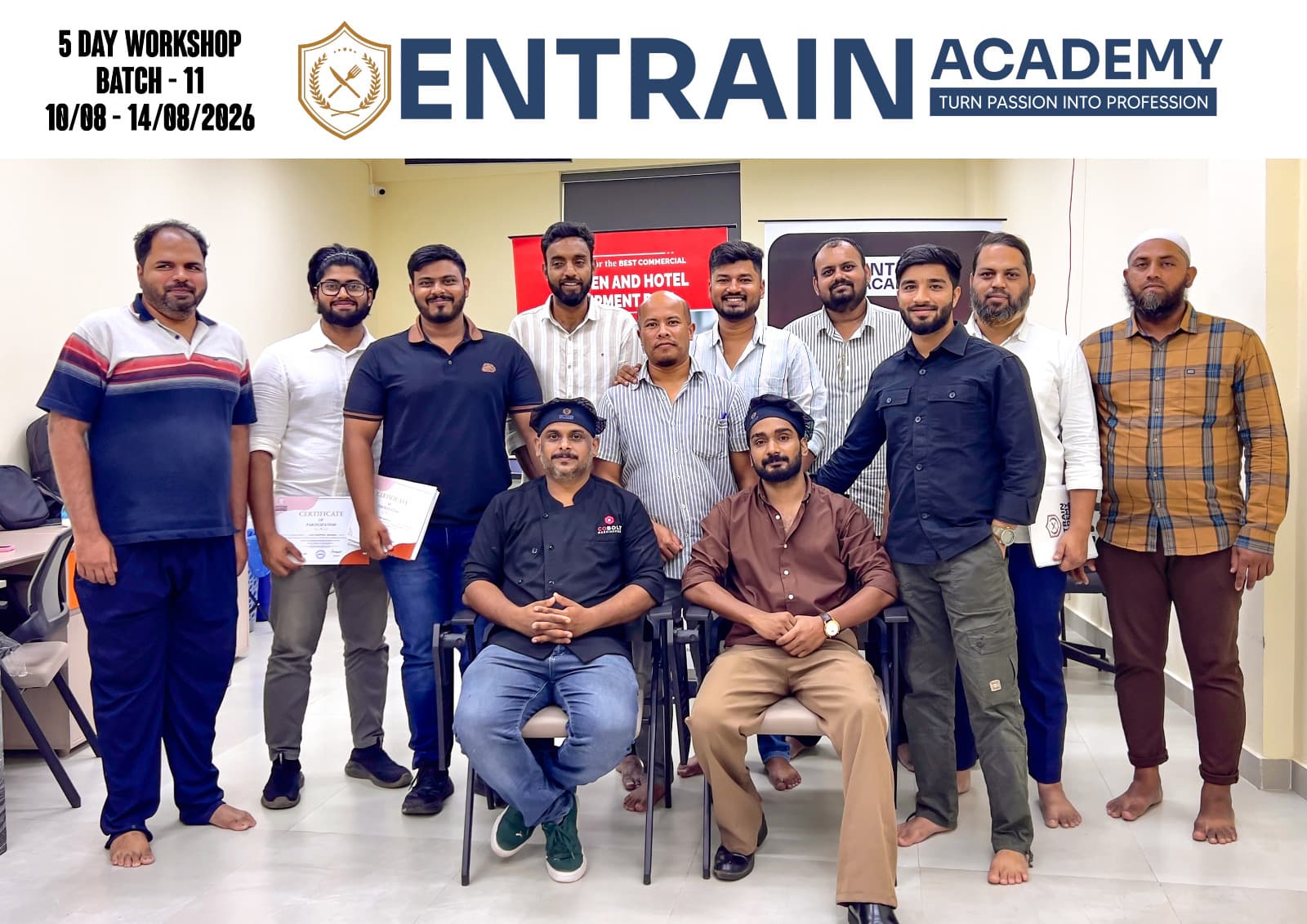 Participants gathered for the 5-day workshop, batch 11